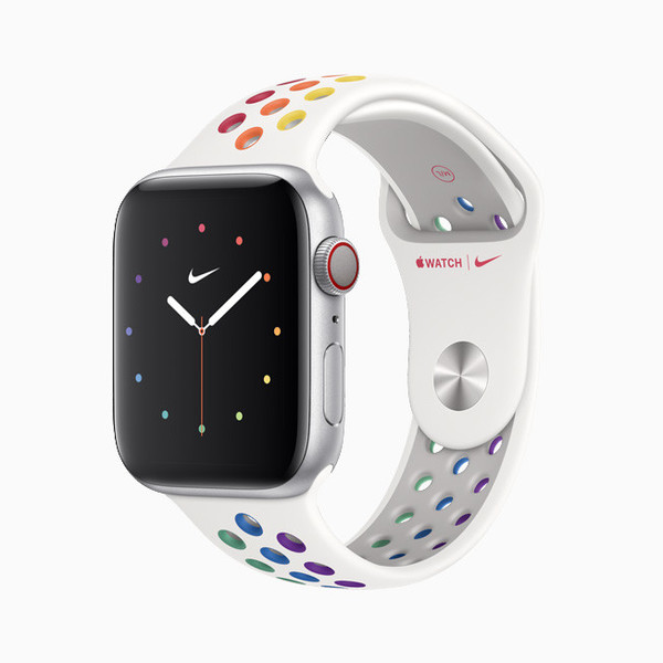 彩虹色Nike運動表帶