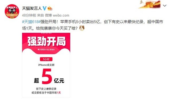 蘋果618告捷